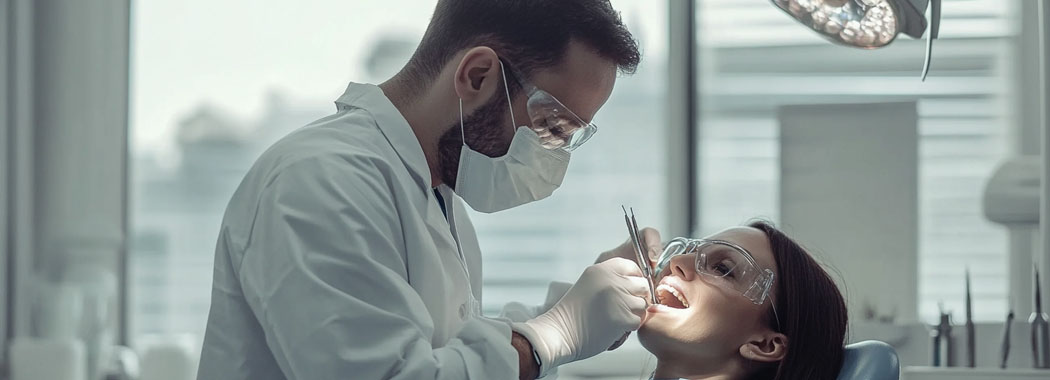 услуги дантиста, имплантация зубов